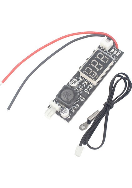 Dc 12V Pwm 2-3 Tel Fan Sıcaklık Denetleyicisi Hız Vali Pc Fan/alarm, Halka Probu Için Ekran Modülü (Yurt Dışından) indirimleri