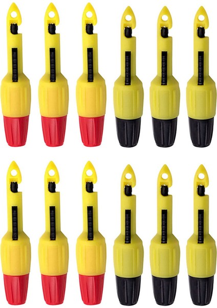 12PCS Yalıtım Teli Delme Patlama Probu Test Kanca Klipsleri 2mm Soket Otomotiv Araç Tamiri (Yurt Dışından)