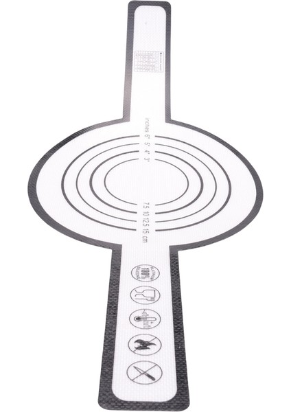 2x Silikon Pişirme Mat Hollandalı Fırın Ekmek Pişirme Uzun Saplı Yapışmaz Pişirme Mat 8.3inch Yeniden Kullanılabilir Saplar Siyah (Yurt Dışından) fiyatları