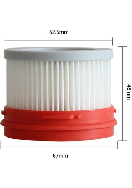 2 x Xiaomi Dreame V9 Hanehalkı Kablosuz Elden Taşınır Elektrikli Süpürge Parçaları Için Filtre (Yurt Dışından) modelleri