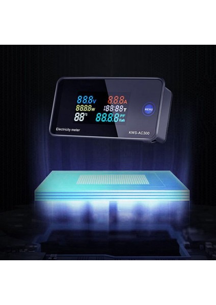 Ac 50-300V Voltmetre Ampermetre Kws Powers Enerji Ölçer LED Dijital Ac Wattmetre Elektrik Ölçer (Yurt Dışından) modelleri