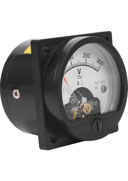 6x Ac 0-300V Yuvarlak Analog Arama Paneli Metre Voltmetre Gösterge Siyah (Yurt Dışından) fırsatları