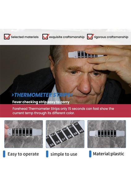 30 Pc Aln Termometre Şeritler Yapışkan Termometre Şeritleri Yeniden Kullanılabilir Termometre Çıkartmaları Roze Çözünme Sticary (Yurt Dışından) indirimleri