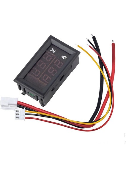 4pcs 0.28 Inç Dijital Volt Amp Voltmetre Ampermetre Metre Dc 100V 50A 3 Bit Voltaj Akım Test Cihazı 50A 75MV Şönt (Yurt Dışından) modelleri