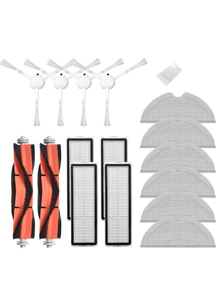 Xiaomi Mijia 1c Için STYTJ01ZHM 1t STYTJ02ZHM Elektrikli Süpürge Ana Yan Fırça Paspas Bezi Hepa Filtre Aksesuarları (Yurt Dışından)