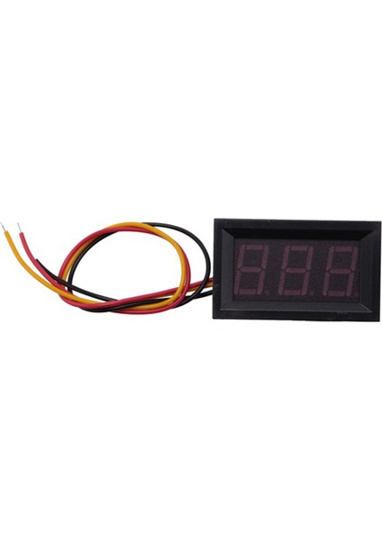 2x Dc 0-99.9V 3 Tel LED Dijital Ekran Paneli Volt Metre Voltaj Voltmetre Araç Motoru - Yeşil (Yurt Dışından) fiyatları