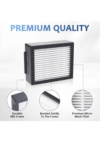 Filtreler Irobot Roomba E, I, &amp; J Serisi I7 I7+/plus I3 I3+ I4 I6 I6+ I8 I8+ E5 E6 E7 Elektrikli Süpürge (Yurt Dışından) modelleri