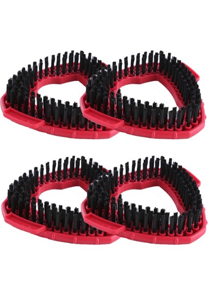 4pcs Spin Paspası Baş Ovma Paspas Fırçası Baş Yedek Duş Zemini Yıkama (Yurt Dışından)