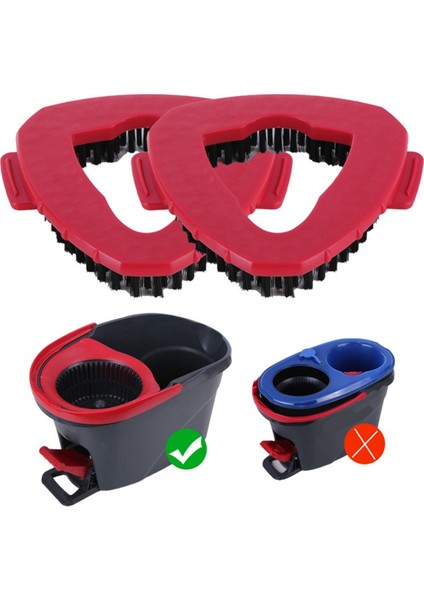 4pcs Spin Paspası Baş Ovma Paspas Fırçası Baş Yedek Duş Zemini Yıkama (Yurt Dışından) fiyatları