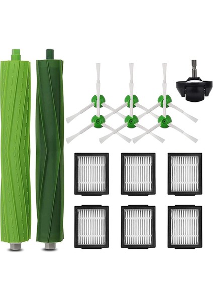 Irobot Roomba Için E5 E6 I1 I2 I3 I4 I5 I6 I7 I8 J5 J6 J7 J8 ve Tüm Plus I E J Serisi Vakum Süpürge Fırça Filtre Tekerlekleri (Yurt Dışından)