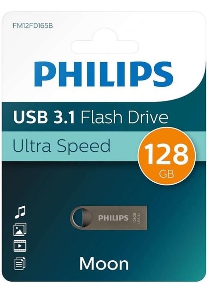 Phılıps 128GB Usb3.1 100/150MB/S FM12FD165B/00