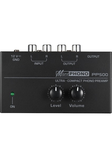 3x Ultra Kompaks Fono Preamp PP500 Bas Tiz Denge Hacim Ayar Pre-App Preptable Preampificador Abd Fişi (Yurt Dışından) fiyatları