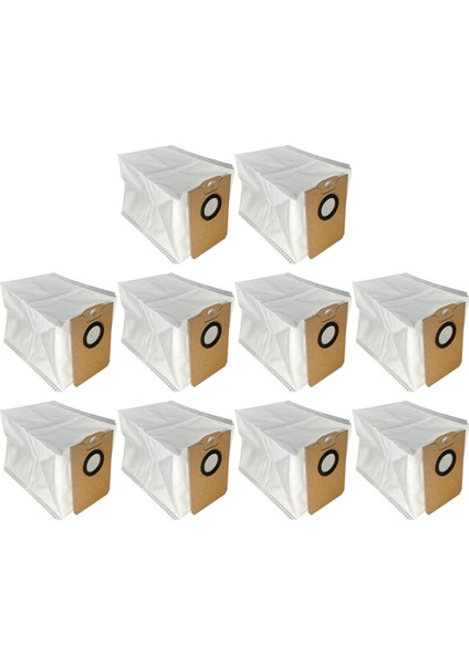 10PCS Cecotec Conga Için Toz Çantası 2499/7490/8290/2299 Serisi Vakum Süpürge Parça Ev Temizliği Çöp Toz Çantası (Yurt Dışından)