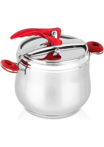 Esila 12 lt Güveç Düdüklü Tencere Kırmızı fiyatları