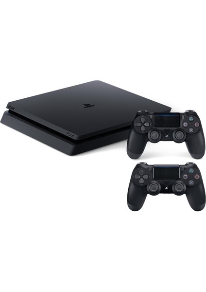 PlayStation 4 Slim 1TB Oyun Konsolu + 2 DualShock Kol, HDR, Spor/Futbol Oyunu, Yüksek Performans ve Çok Oyunculu Destek fiyatları