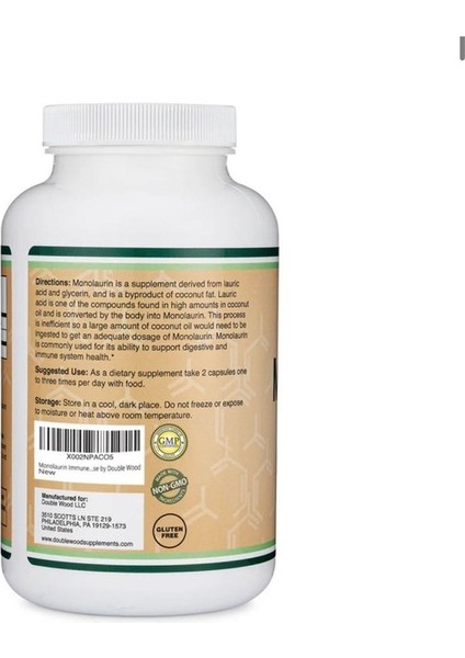Monolaurin 1000 Mg 210 Kapsül modelleri