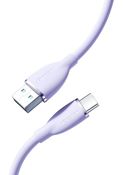 SA29-AC3 3A USB A-Type C 1.2m-Purple