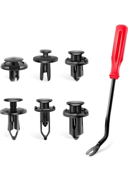 120 Adet Araba Plastik Perçin Tutucu 6.3mm 8mm 9mm 10MM Genişletme Vidaları Değiştirme Kiti Tampon Itme Perçin Klipleri (Yurt Dışından)