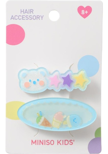 Eğlenceli Ayı Serisi Saç Tokaları 2 Adet modelleri