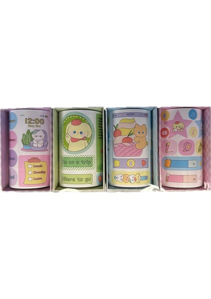 Gıpta Happy Time Rulo Sticker modelleri