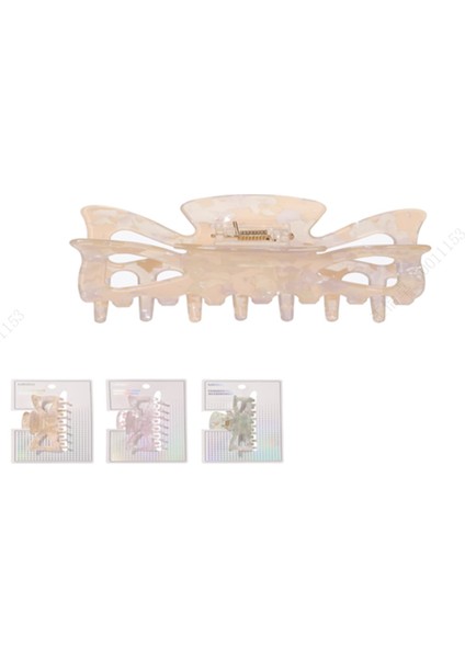 Sedefli Büyük Saç Klipsi