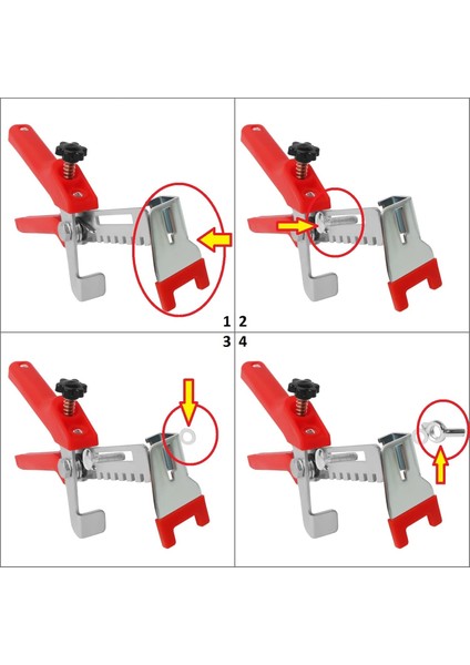 Seramik Pensesi Fayans Seviye Tespit Artısı Takoz Pense Metal Derz Klipsi Kaması Yer Döşeme Granit indirimleri