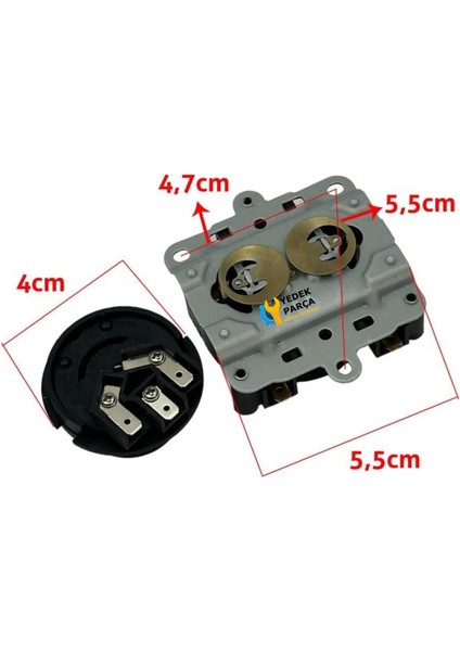 Philips Uyumlu Çay Makinesi & Su Isıtıcı Taban Termostatı ve Konnektörü fiyatları