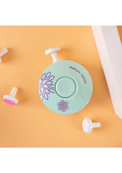 Bebek ve Çocuk Elektrikli Tırnak Törpüsü Seti – Sessiz Motor, Yenidoğanlar için Güvenli, 6 Başlık, 1 AA Pil ile Çalışır indirimleri