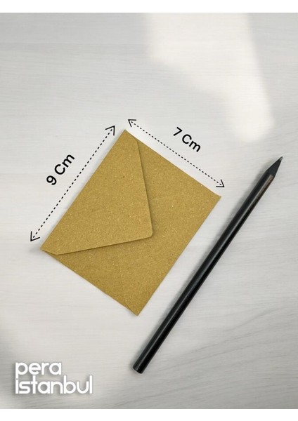 250 Adet Kraft Renkli Küçük Zarf 7x9 fiyatları