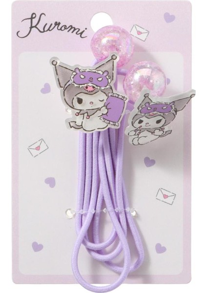 Sanrio Lisanslı Kuromi Saç Tokaları (4 Adet)
