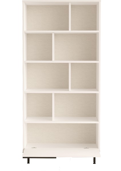 Çalışma Masası & Kitaplık 2'li Set Beyaz indirimleri