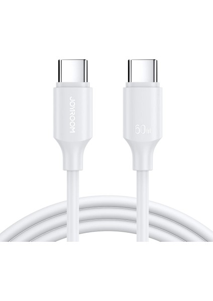 S-A9 60W Fast Chargıng Cable Type C 1m Whıte