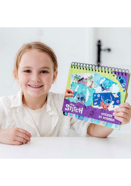 Disney Stitch Lisanslı Numaralı Sticker Defteri modelleri