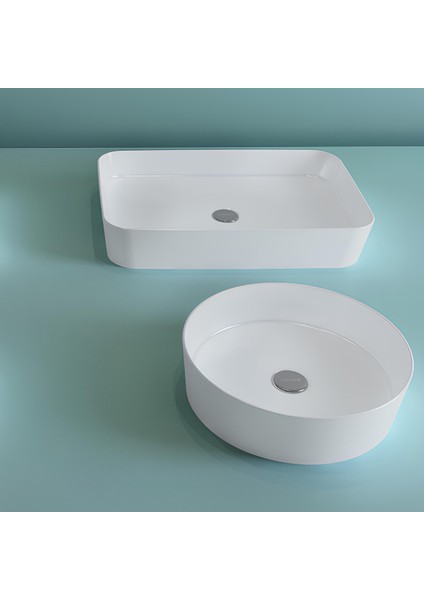 Loop Tezgah Üstü Lavabo 60X40 cm LP060