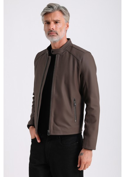 Alberty Erkek Deri Ceket