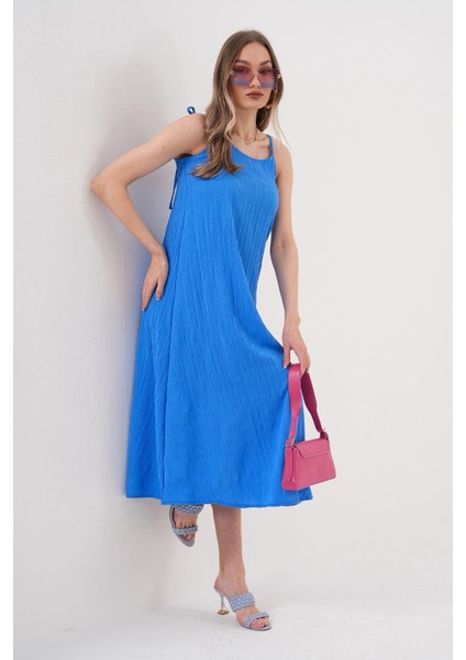 Aerobin Kumaş Comfort Kalıp Ip Askılı Elbise fiyatları