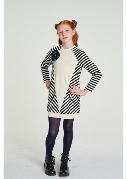 Bg Store Kız Çocuk Çizgili Elbise fırsatları