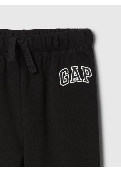 Erkek Bebek Siyah Gap Logo Fleece Jogger Eşofman Altı fiyatları