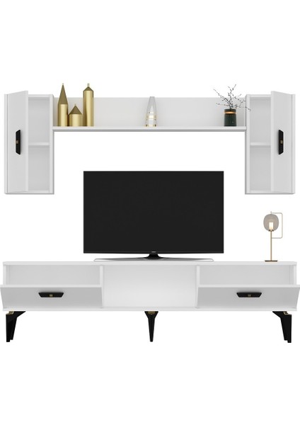 Plusct Tv Ünitesi Takımı Beyaz fiyatları