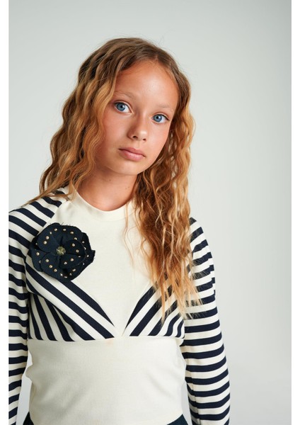 Bg Store Kız Çocuk Çizgili Bluz fiyatları
