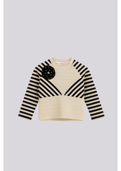 Bg Store Kız Çocuk Çizgili Bluz fırsatları