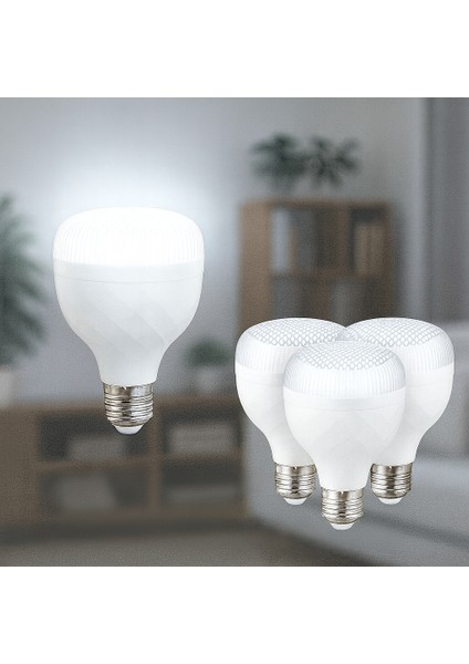 -110/B.65 20W 3’lü Kristal Camlı T-Bulb LED Ampul E27 6500K Beyaz Işık 1800lm fiyatları