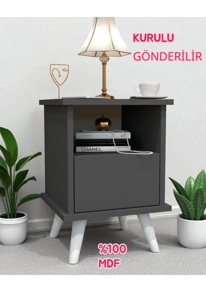 Celta Dos Komodin,mdf,kurulum Gerekmez,montajlı,mdf Komodin,komidin,hazır