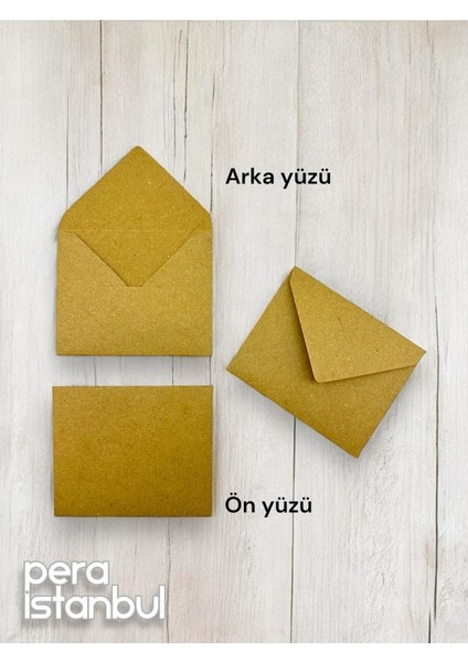 500 Adet Kraft Renkli Küçük Zarf 7x9 indirimleri