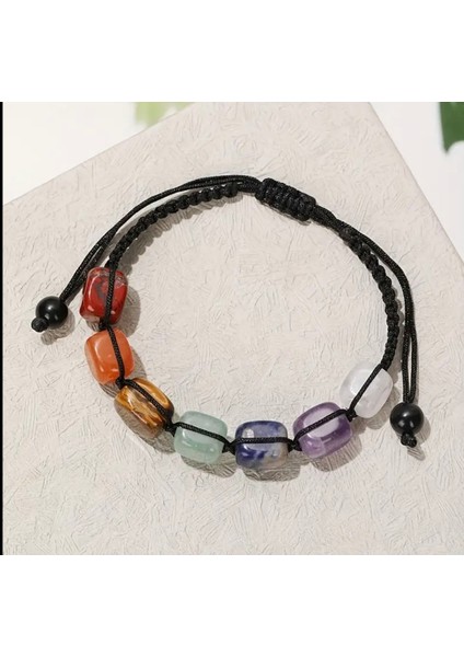 7 Çakra Dengeleyici Doğaltaş Bileklik fırsatları