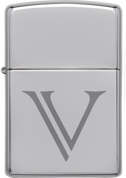 Çakmak V Harf Gümüş Gri