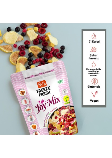Dondurularak Kurutulmuş Joy Mix 20 gr x 3 Adet fırsatları