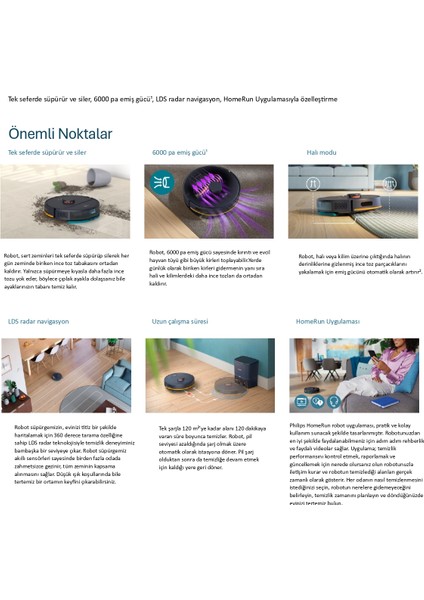 2000 Serisi XU2000/15 Islak & Kuru robot Süpürge