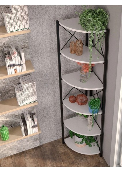 Beyaz Suntalam Kitaplık 160x43x30 cm – Minimalist ve Şık Tasarım, Ev ve Ofis İçin Fonksiyonel Depolama indirimleri