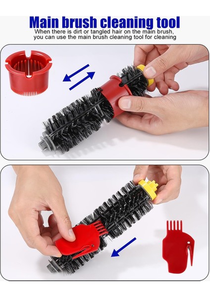 Irobot Roomba 600 Serisi 605, 606, 610, 615, 616, 620, 621, 625, 630 Için Yedek Fırçalar, Fırça Aksesuar Seti, Filtre (Yurt Dışından) indirimleri